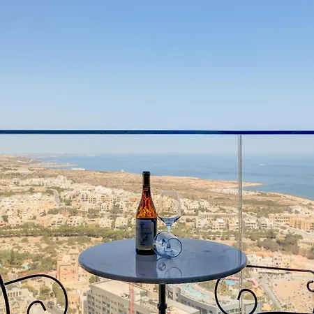 Stylish Skyline Mercury Tower Appartement San Ġiljan